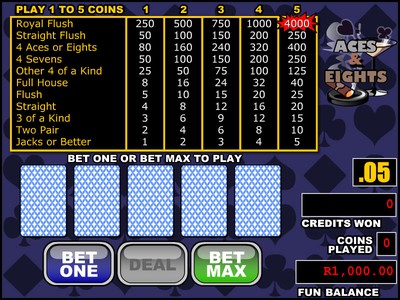 Thunderbolt Casino Screenshot